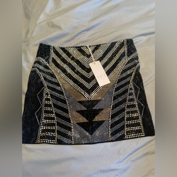 Vici Elite Studded Mini Skirt - Picture 4 of 5